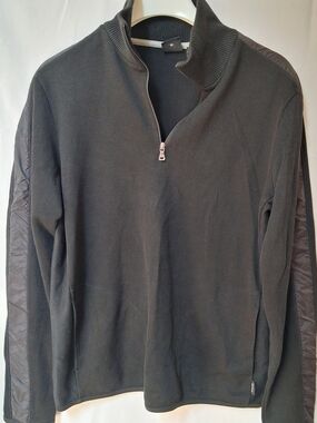 Hugo Boss Black Quarter-Zip Regular Fit Pullover Sweater M
